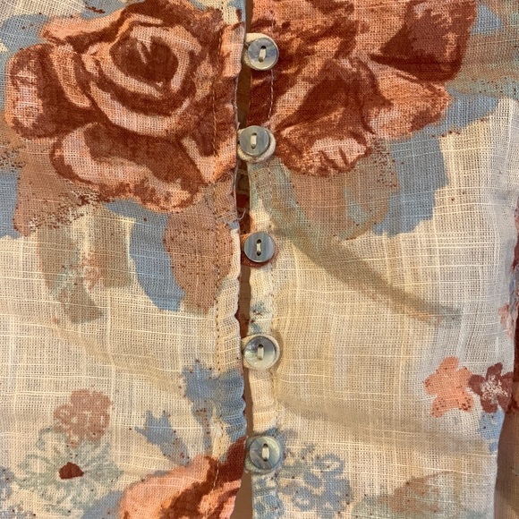 Free People - “I Found You” Floral Top - Picture 3 of 8